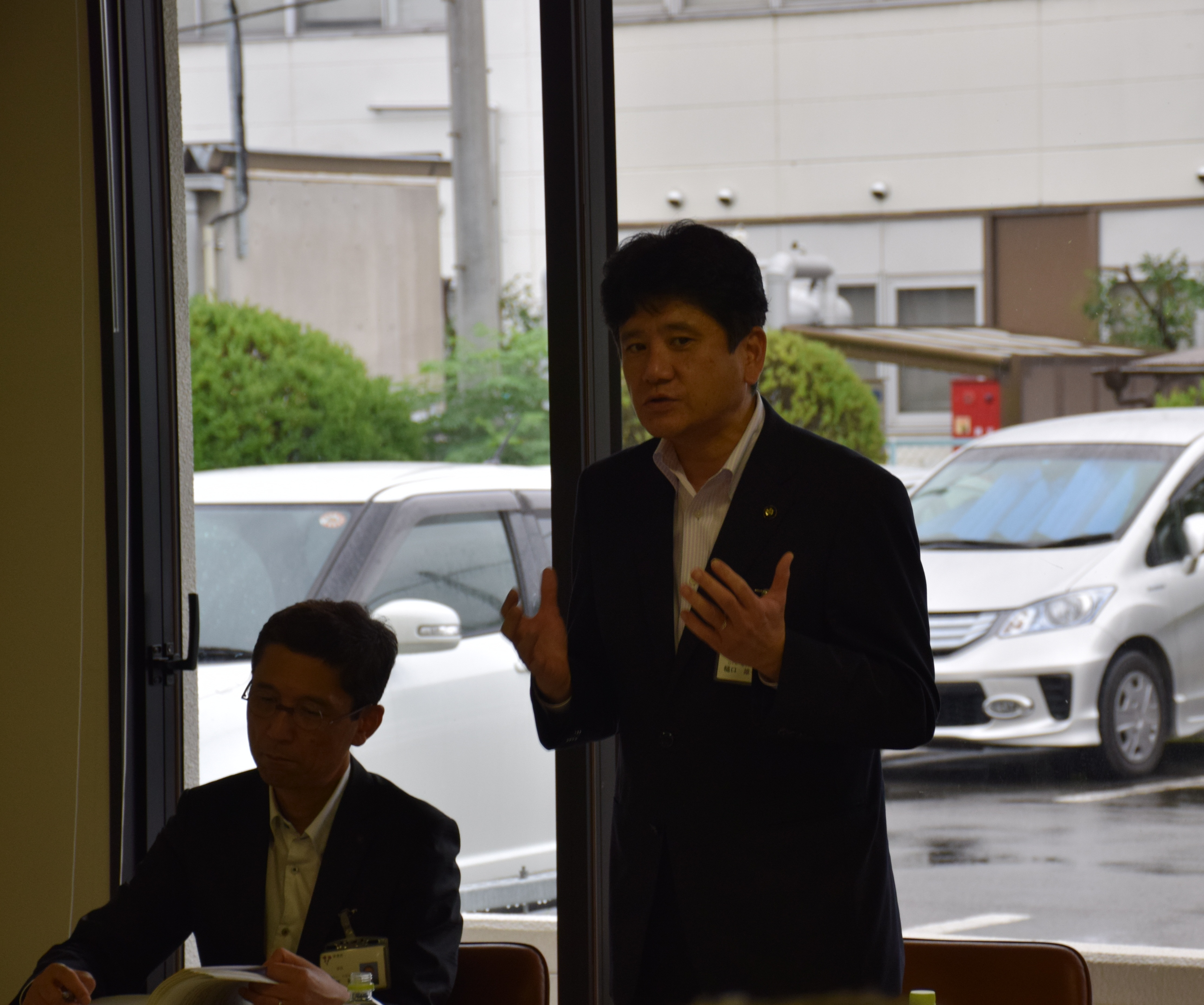 工業団地入居企業との意見交換会