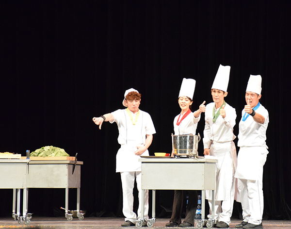 8月31日 韓国文化体験「NANTA in KOFU」公演の写真4