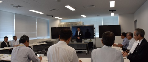 9月30日 こうふ開府500年記念事業実行委員会準備会 委員委嘱状交付式の写真2