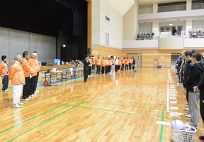 1月22日 平成28年度 甲府市ソフトバレーボール市長旗争奪大会の写真1