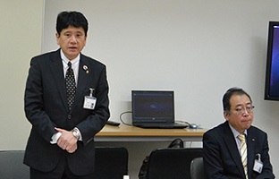 2月7日 「甲府南部工業団地大津地区」入居企業の代表者との意見交換会の写真2