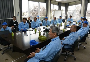 2月9日 「国母工業団地」入居企業の代表者との意見交換会の写真2