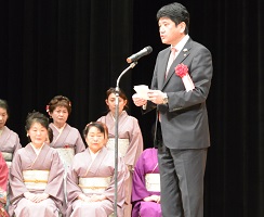 3月26日 菊乃扇流チャリティー舞踊大会 式典の写真2