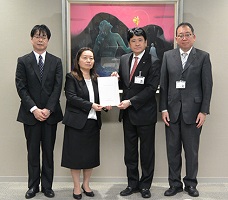 3月29日 「災害時における支援に関する協定」の締結式の写真2