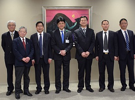 4月10日 中国 四川省 彭州市 介護福祉視察団 表敬訪問の写真2