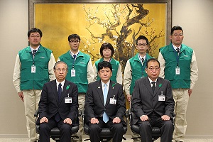4月17日 地域防災力強化推進事業 出発式の写真2