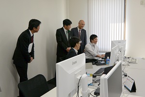 4月25日 市内中小企業への訪問の写真1