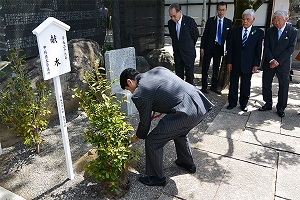 5月2日 献木祭