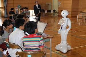 6月20日 Pepper(ペッパー)によるプログラミング教室の写真4