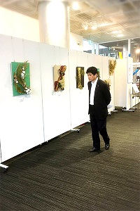 6月25日 草月創流90周年記念 山梨県支部展の写真2