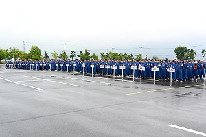 6月25日 第52回甲府市消防団員消防操法大会の写真2