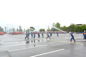 6月25日 第52回甲府市消防団員消防操法大会の写真4