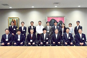 6月27日 甲府市小中学校PTA連合会表敬訪問の写真2
