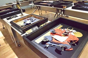 7月13日 こうふ開府500年応援事業「武田信玄と24将立体切り絵展」の写真6