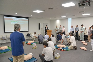 7月23日 防災リーダー指導育成研修会の写真