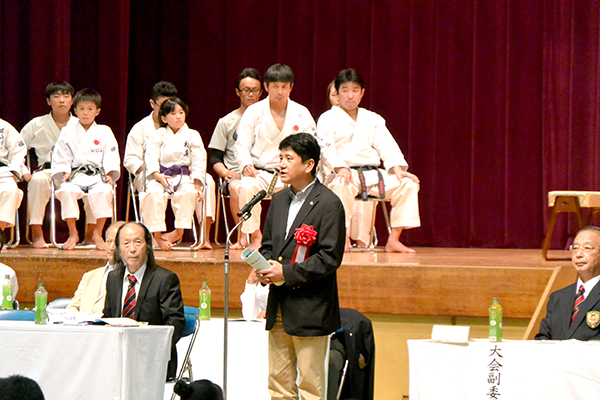 8月11日 第26回甲府市空手道選手権大会の写真2