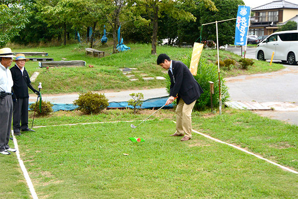 8月11日 第15回甲府市長杯争奪ターゲットバードゴルフ大会の写真2