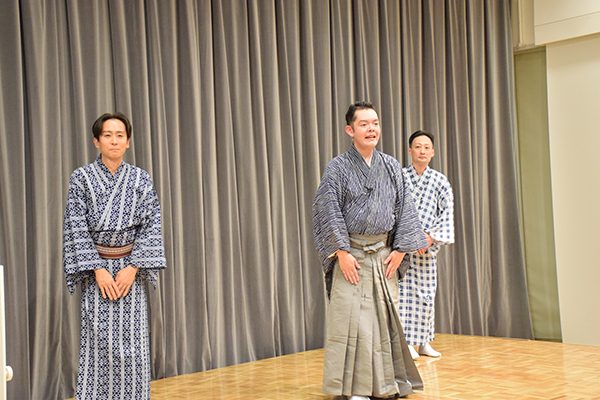 8月22日 歌舞伎ワークショップ「歌舞伎と舞踊」の写真3