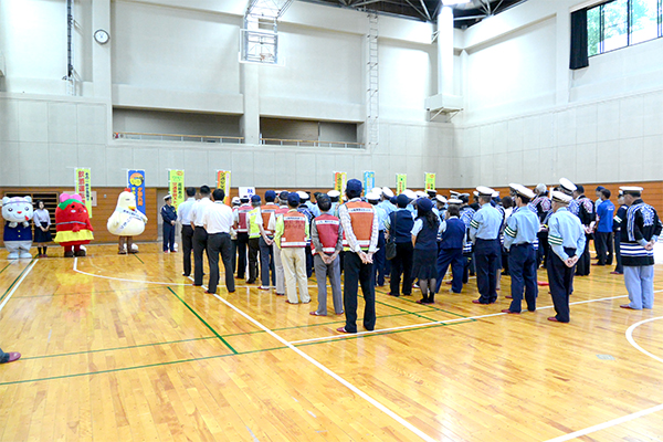9月21日 秋の全国交通安全運動出発式の写真4