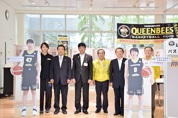 9月27日 山梨クィーンビーズバスケットボールクラブ展の写真2
