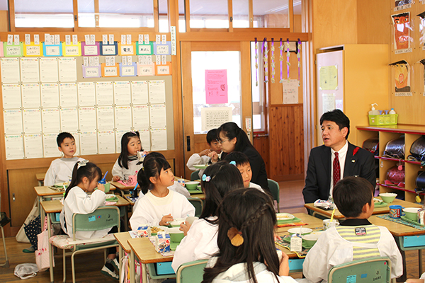 10月30日 学校訪問の写真2