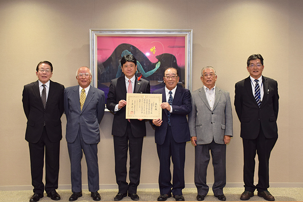 11月13日 「山宮富士見台老人クラブ」表敬訪問の写真2