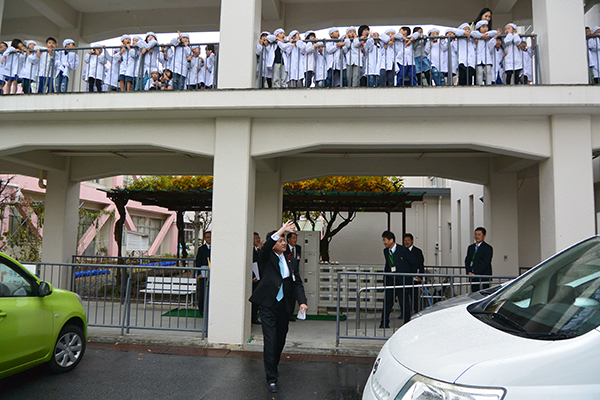 11月14日 学校訪問(山城小学校・南西中学校)の写真4