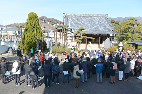 12月10日 『ふるさと「国母の由来」探訪』/『琢美地区の歴史探訪』の写真2