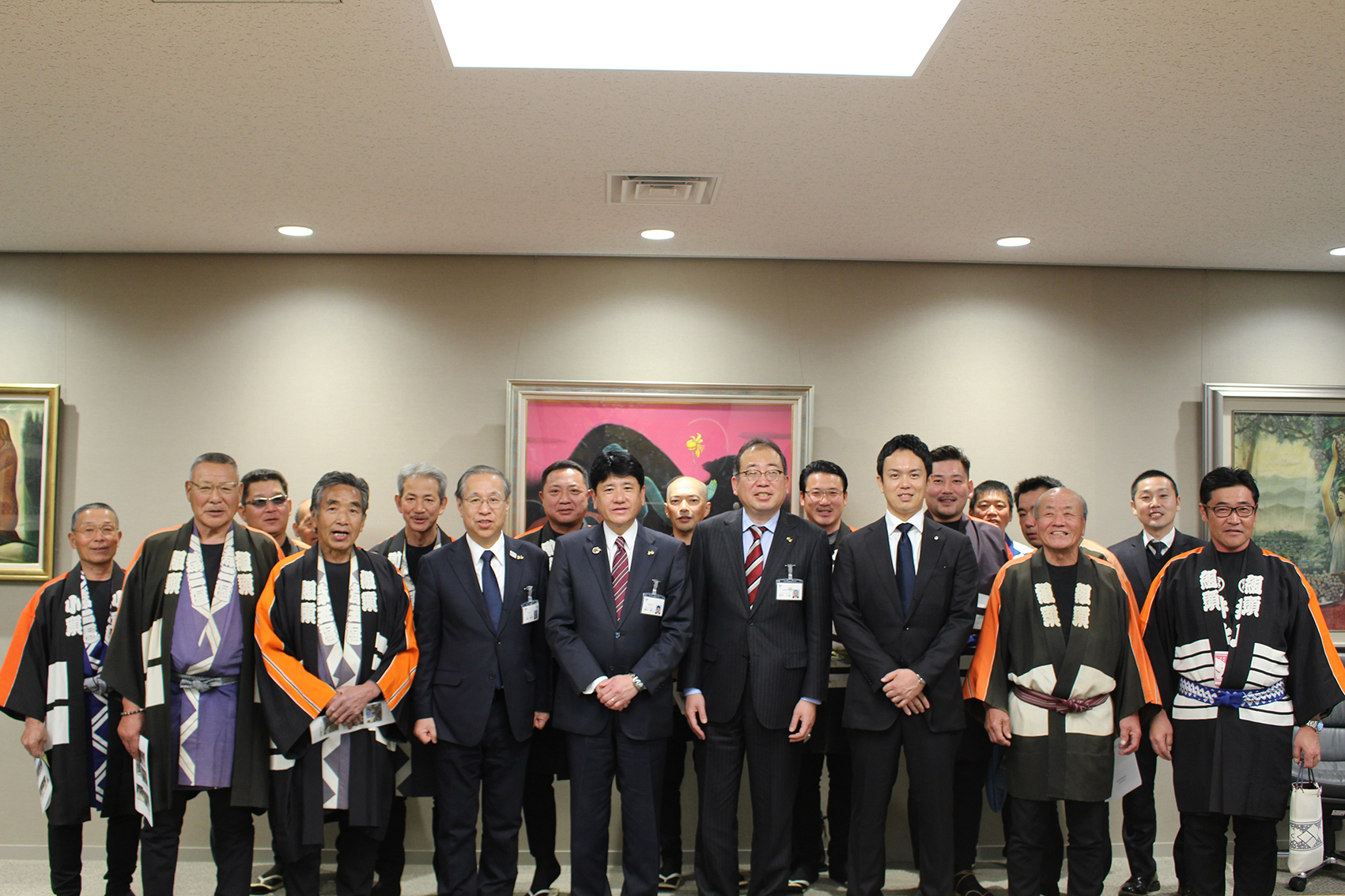 1月4日 甲府市消防記念会の写真1