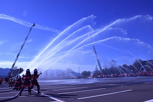 1月7日 甲府市消防出初式の写真4