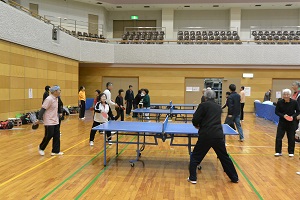 1月13日 新春甲府市会長杯紅白対抗卓球大会の写真2