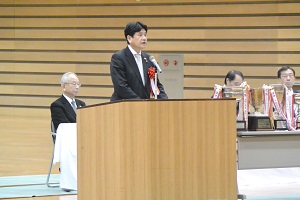 1月22日 全国高校総体フィギュアスケート 開始式の写真1