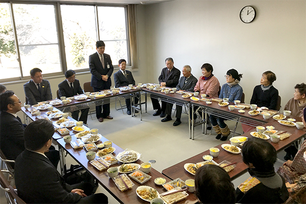 2月5日 中道地区文化協会読書部 おそば会の写真