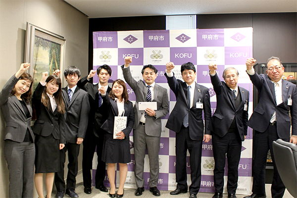2月8日 甲府青年会議所 デモイン市訪問に伴う市長表敬訪問の写真2