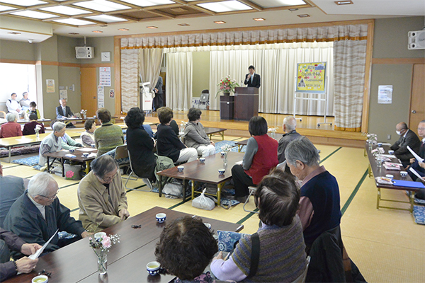 3月15日 穴切地区 高齢者ふれあい食事会の写真2
