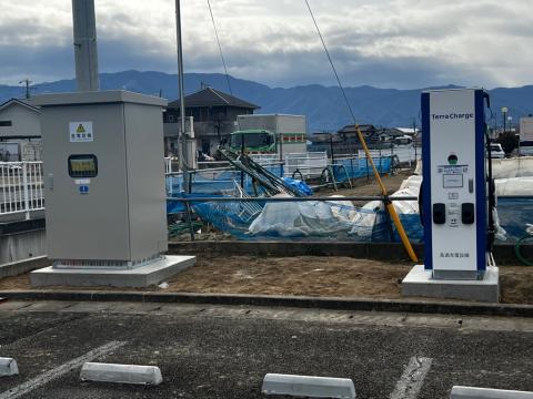 EV充電器(市立甲府病院)