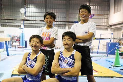 城南中学校体操部男子