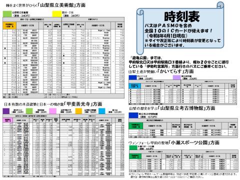 甲府市観光バスマップ6