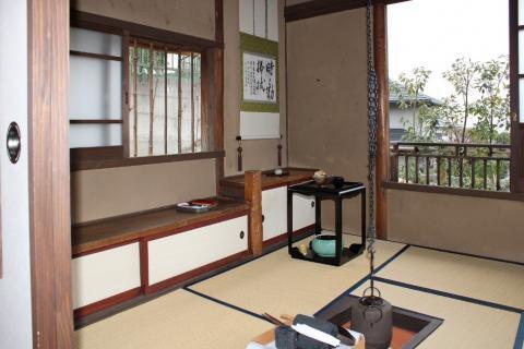 茶室内観