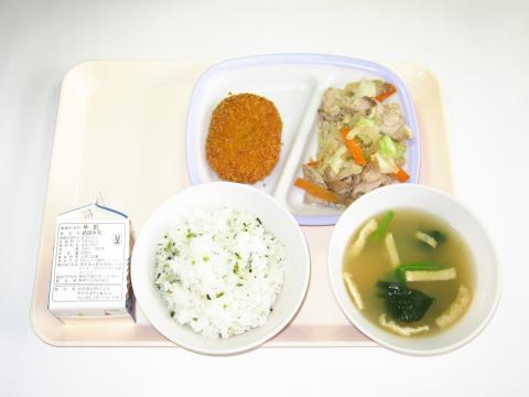 20190605給食メニュー