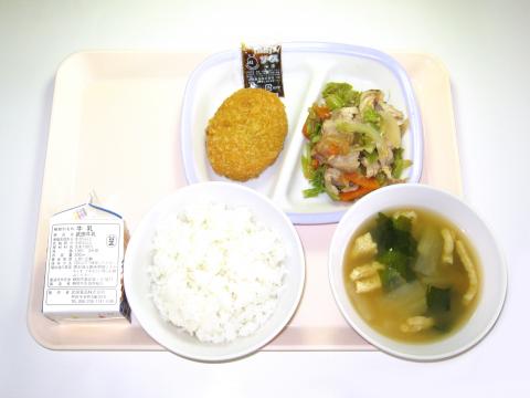 20191023給食メニュー