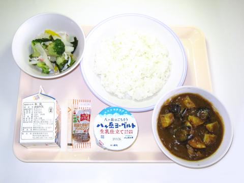 20191028給食メニュー