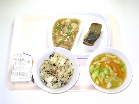 20191029給食メニュー