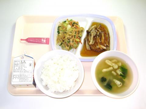 20191218給食メニュー