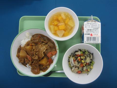 20191206給食メニュー