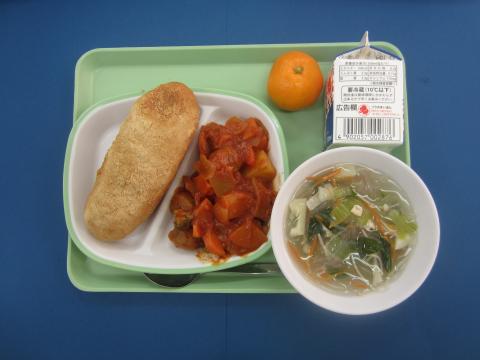 20191209給食メニュー