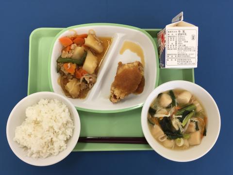 20191209給食メニュー