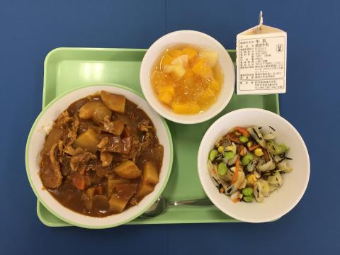 20191213給食メニュー