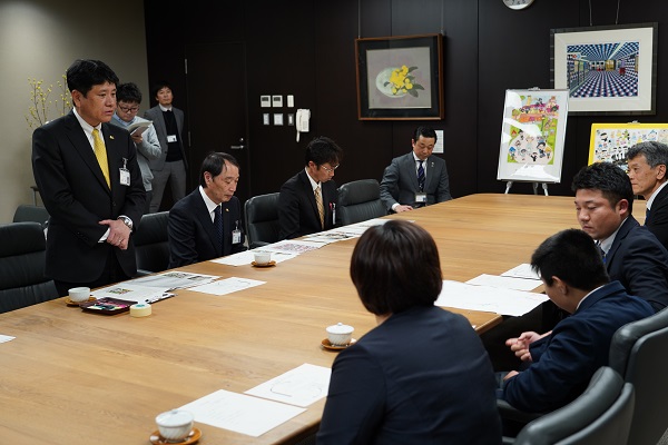 次世代甲府大使認定式(小林健太郎さん)の写真4