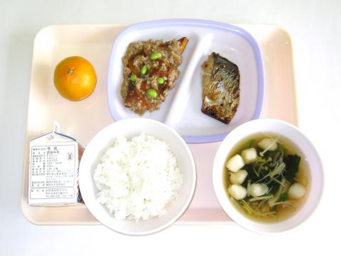 20201221給食メニュー